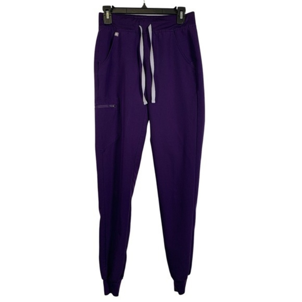 Figs Scrub Zamora Joggers Purple Jam Pharmacist Doctor Nurse Size XS EUC #2835